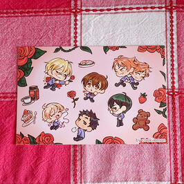 Ouran High School Host Club Sticker Sheetç Ouran High School Host Club Sticker Sheetç