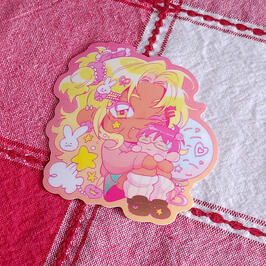 Aiura from Saiki K Sticker