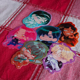 Alien Stage Sticker Set