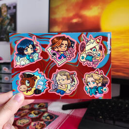 Mouthwashing Sticker Sheet Mouthwashing Sticker Sheet